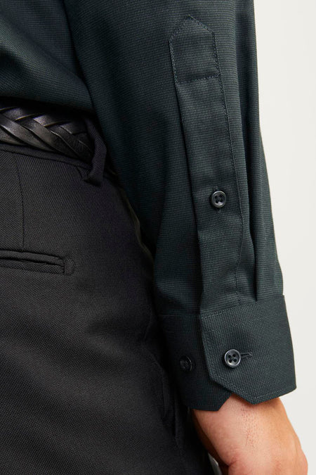 Chemise (manches longues) Vert - PREMIUM by JACK & JONES