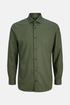 Chemise (manches longues) Vert - PREMIUM by JACK & JONES