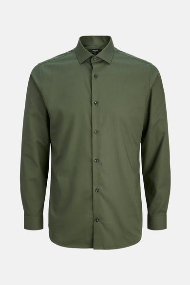 Chemise (manches longues) Vert - PREMIUM by JACK & JONES