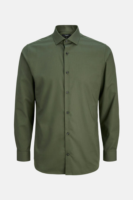 Chemise (manches longues) Vert - PREMIUM by JACK & JONES