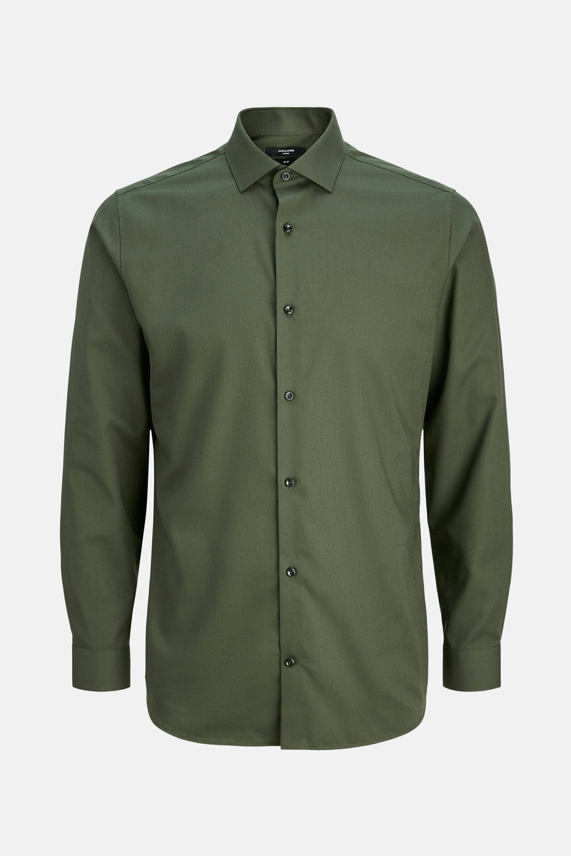 Chemise à manches longues - vert