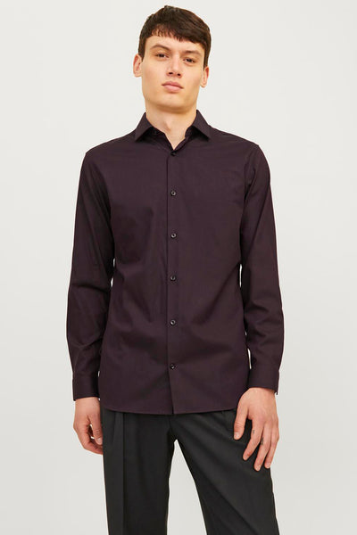 Chemise (manches longues) Rouge - PREMIUM by JACK & JONES
