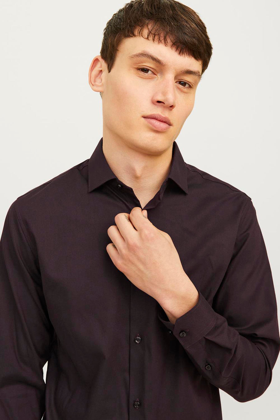 Chemise (manches longues) Rouge - PREMIUM by JACK & JONES