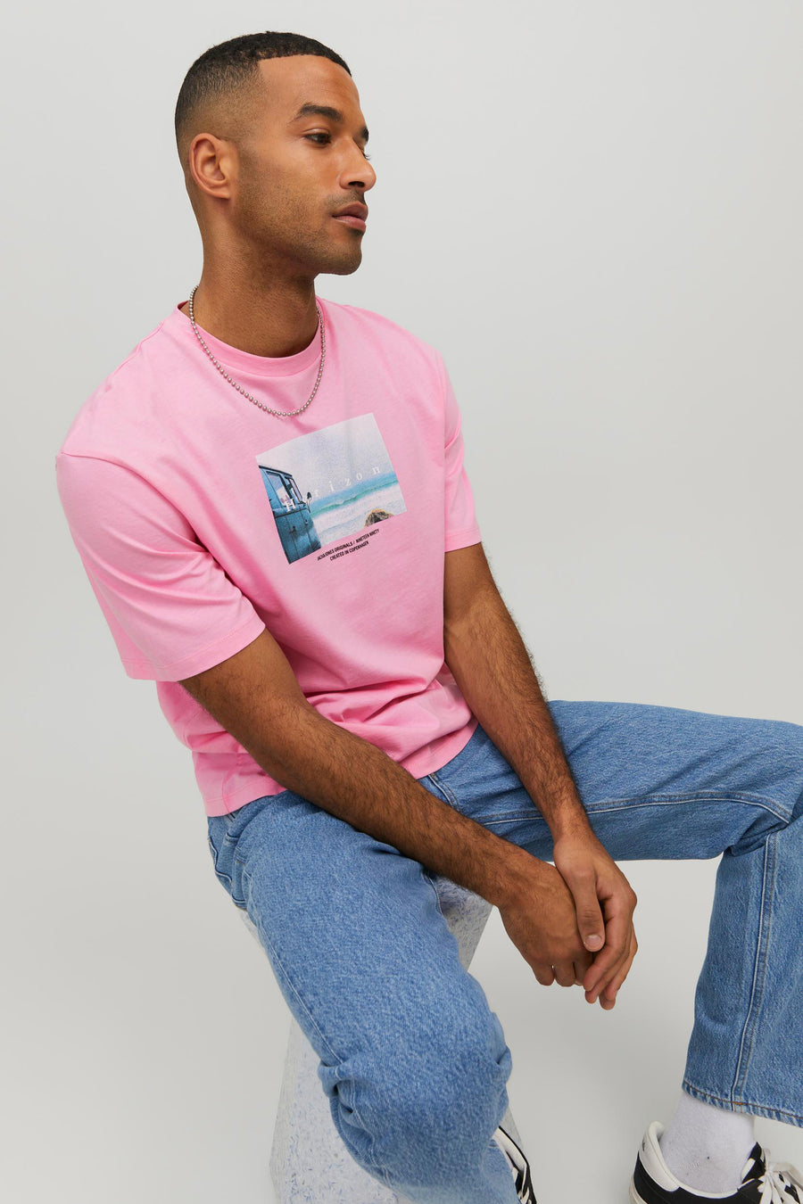 T-shirt - roze