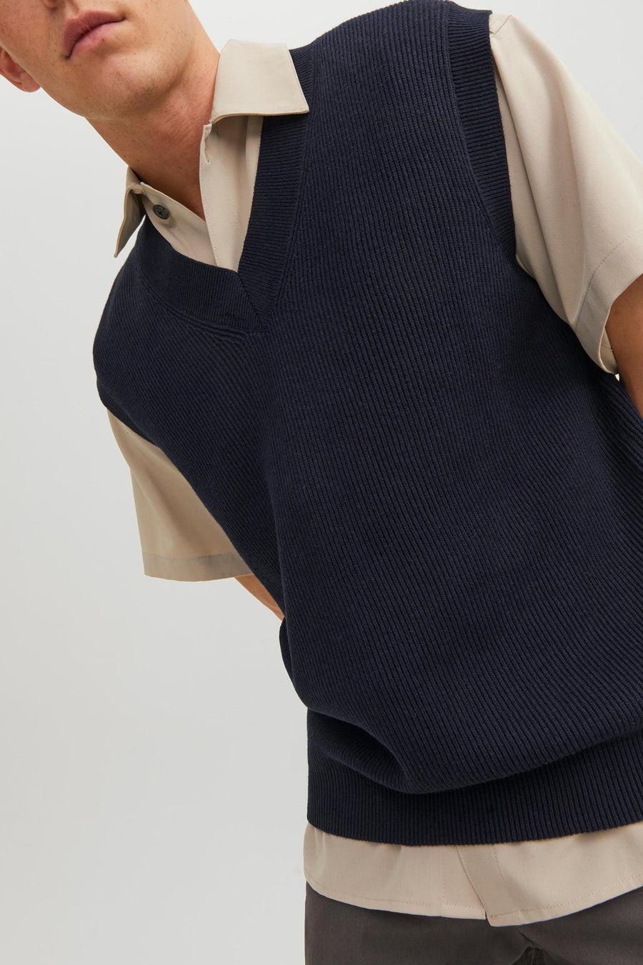 Gilet - blauw