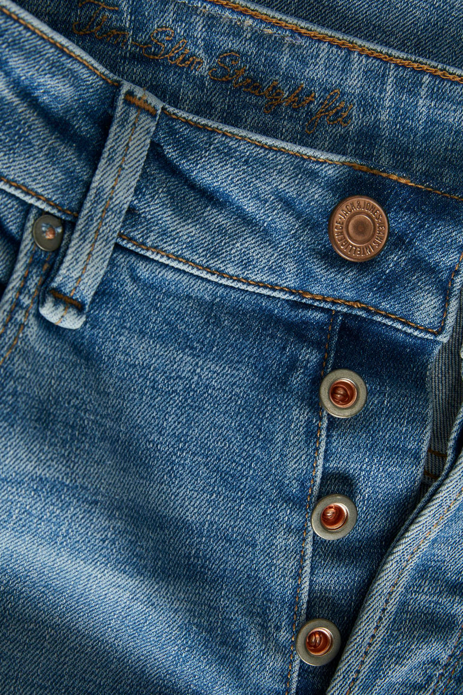 Jeans slim light blue denim - JACK & JONES JEANS INTELLIGENCE - JACK & JONES JEANS INTELLIGENCE