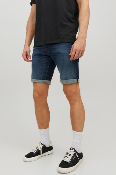 Short - mid blue denim
