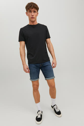 Short - mid blue denim