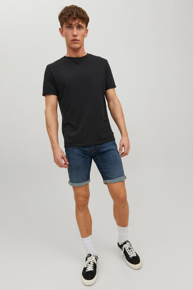 Short - mid blue denim