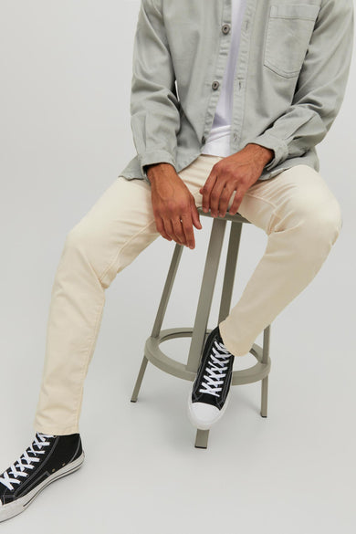 Slim jeans - off white denim