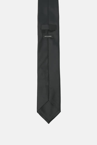 Ceinture noire d'ACCESSORIES BY JACK & JONES, lisse et présentée en gros plan sur un fond clair.