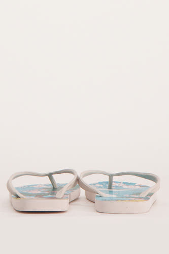 Multicolor slippers van ACCESSORIES BY JACK & JONES, met bloemenpatroon.