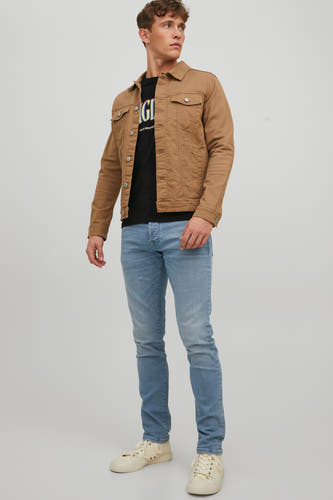 Slim jeans - mid blue denim