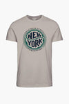 T-shirt (manches courtes) Écru - ORIGINALS BY JACK & JONES