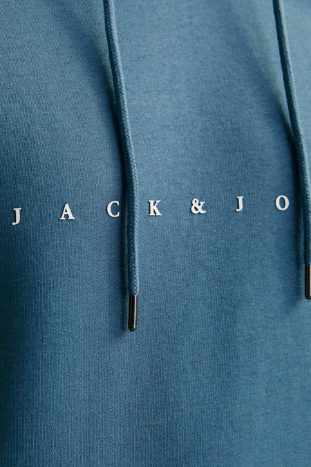 Sweater met kap blauw - ORIGINALS BY JACK & JONES