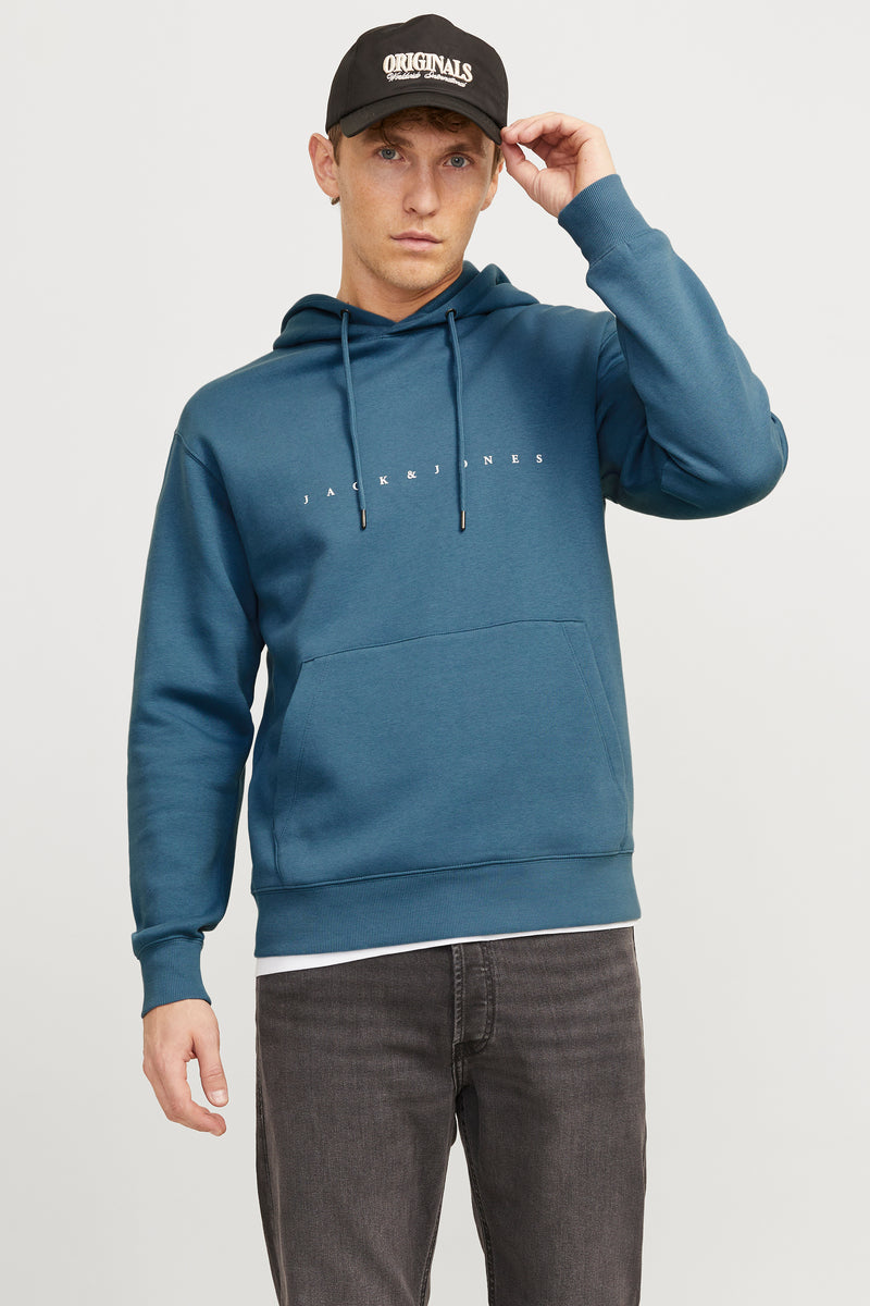 Sweater met kap blauw - ORIGINALS BY JACK & JONES