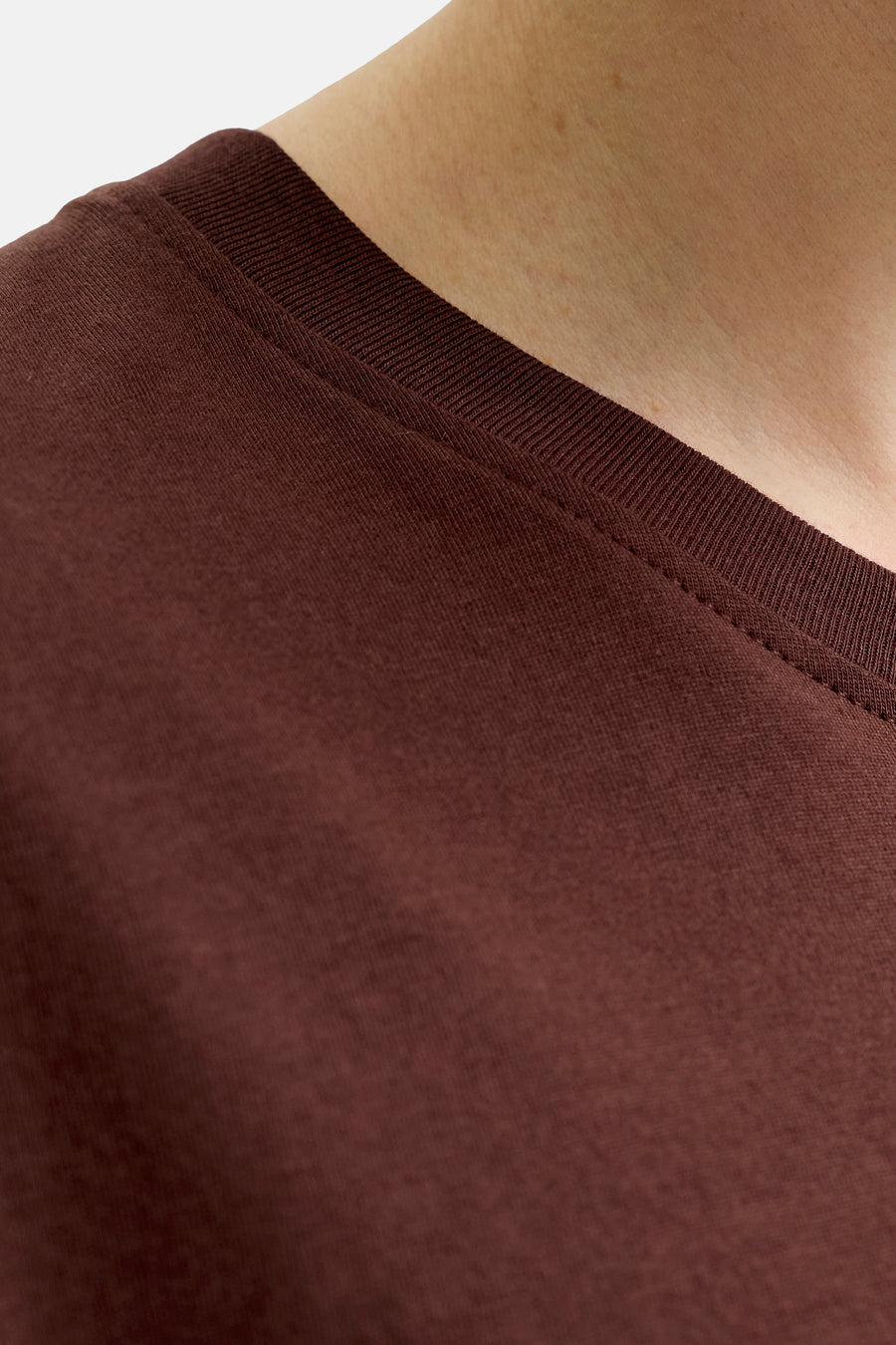 T-shirt (korte mouwen) bruin - ORIGINALS BY JACK & JONES