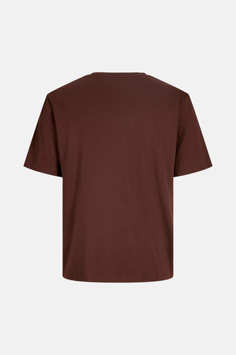 T-shirt (korte mouwen) bruin - ORIGINALS BY JACK & JONES