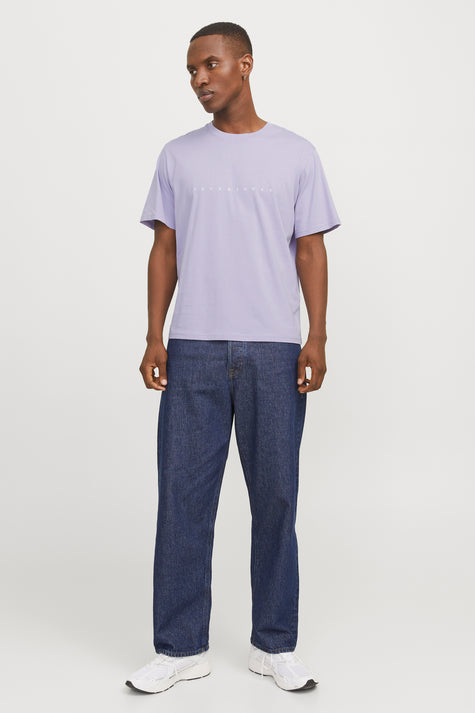 T-shirt (korte mouwen) Paars - ORIGINALS BY JACK & JONES