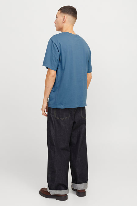 T-shirt met korte mouwen - blauw