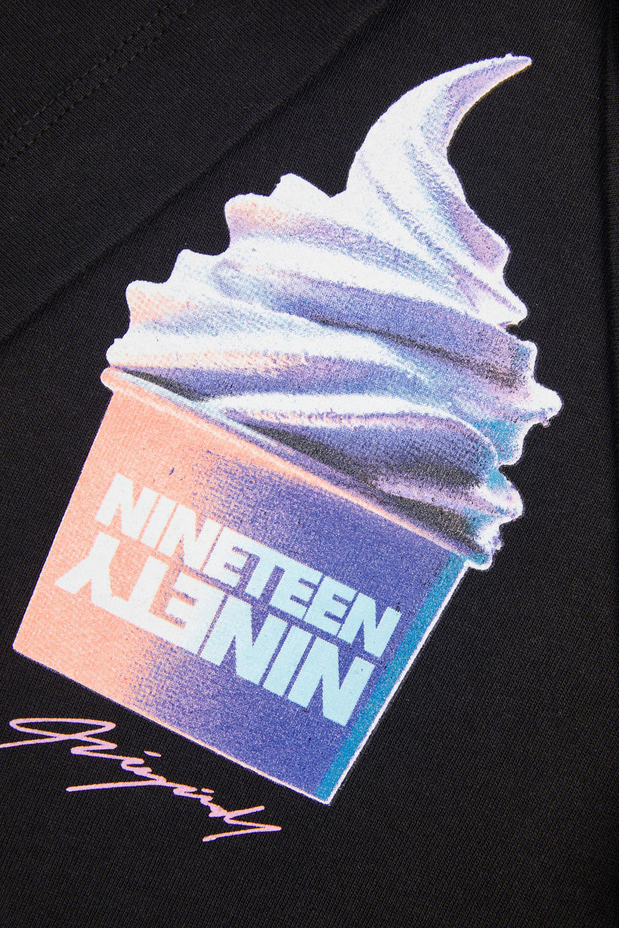 T-shirt - zwart