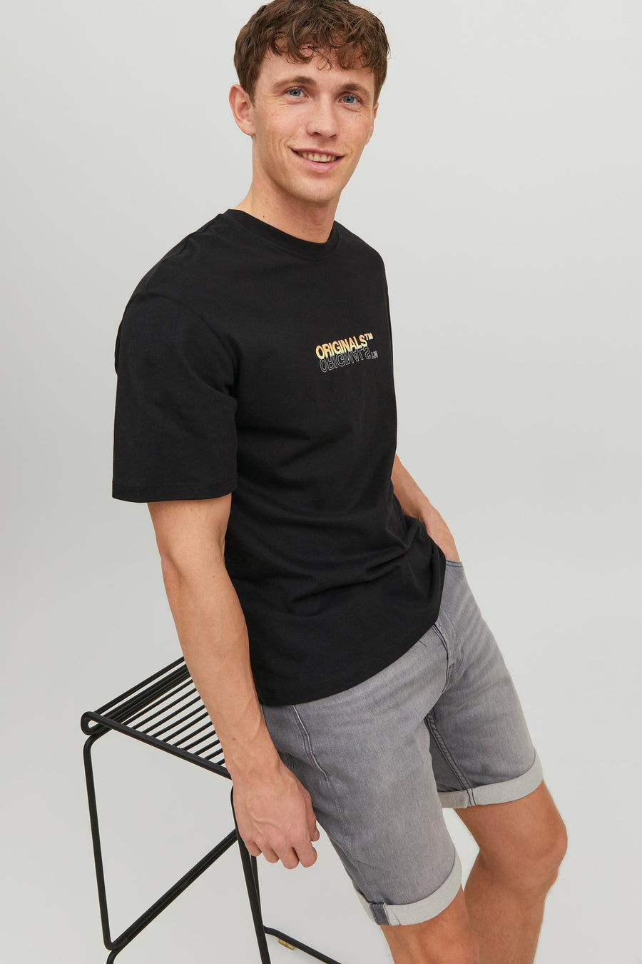 T-shirt - zwart