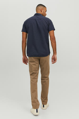 Hemd met korte mouwen - blauw