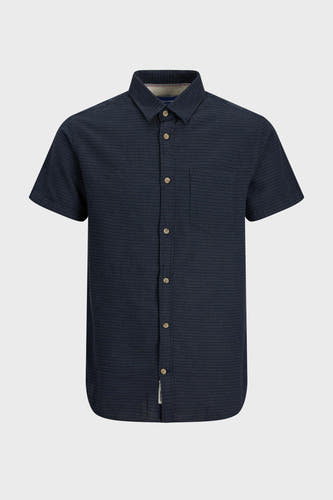 Hemd met korte mouwen - blauw