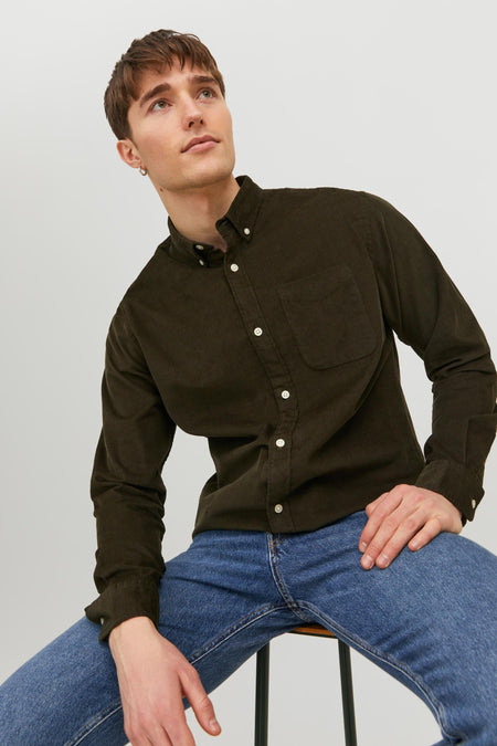 Chemise (manches longues) Noir - ORIGINALS BY JACK & JONES