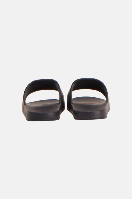 Tongs gris ACCESSORIES BY JACK & JONES, vue arrière avec texture mate.