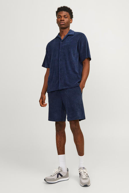 Hemd (korte mouwen) Blauw - PREMIUM by JACK & JONES