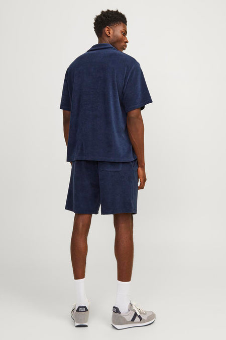 Hemd (korte mouwen) Blauw - PREMIUM by JACK & JONES