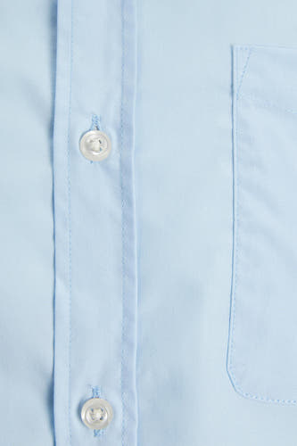 Hemd met lange mouwen - blauw