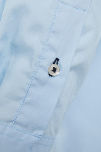 Hemd met lange mouwen - blauw