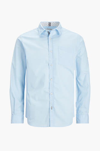 Hemd met lange mouwen - blauw