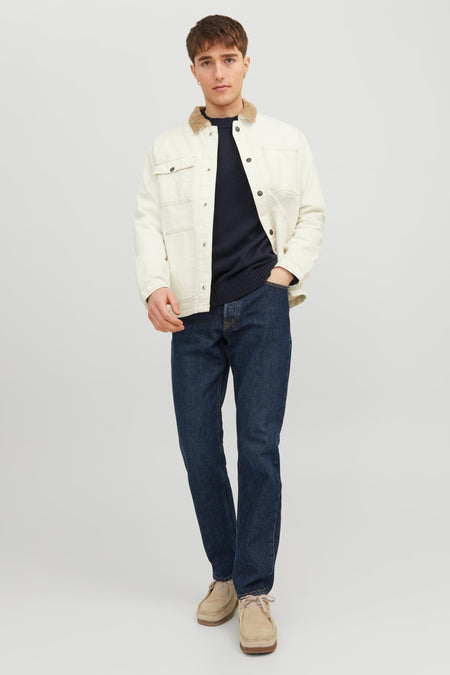 CHRIS - mid blue denim