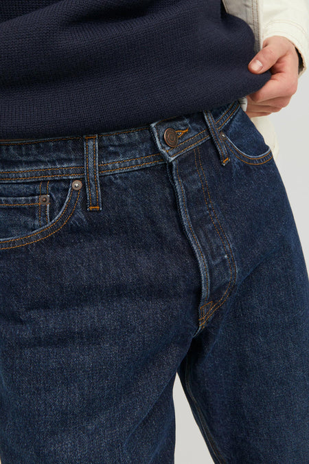 CHRIS - mid blue denim