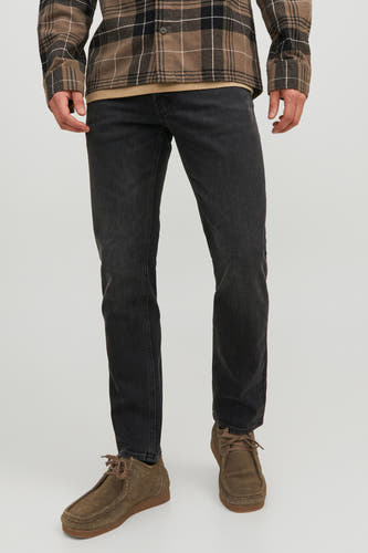 Tapered jeans - black denim