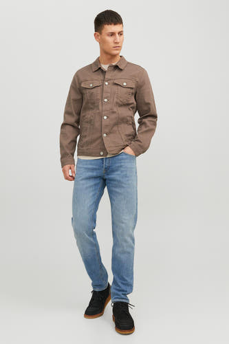 Tapered jeans - mid blue denim