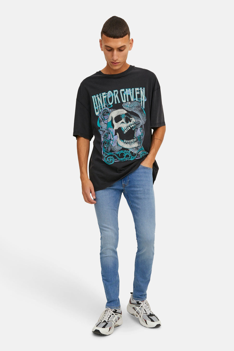 Jeans skinny light blue denim - JACK & JONES JEANS INTELLIGENCE