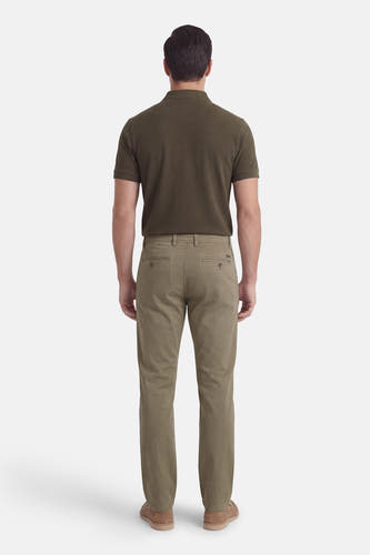 Pantalon chino JACK & JONES JEANS INTELLIGENCE, avec poches arrière et un motif subtil.