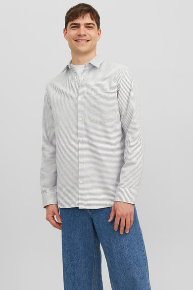 Hemd met lange mouwen - wit