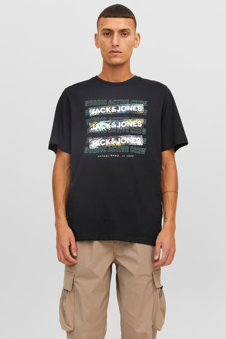 T-shirt - zwart