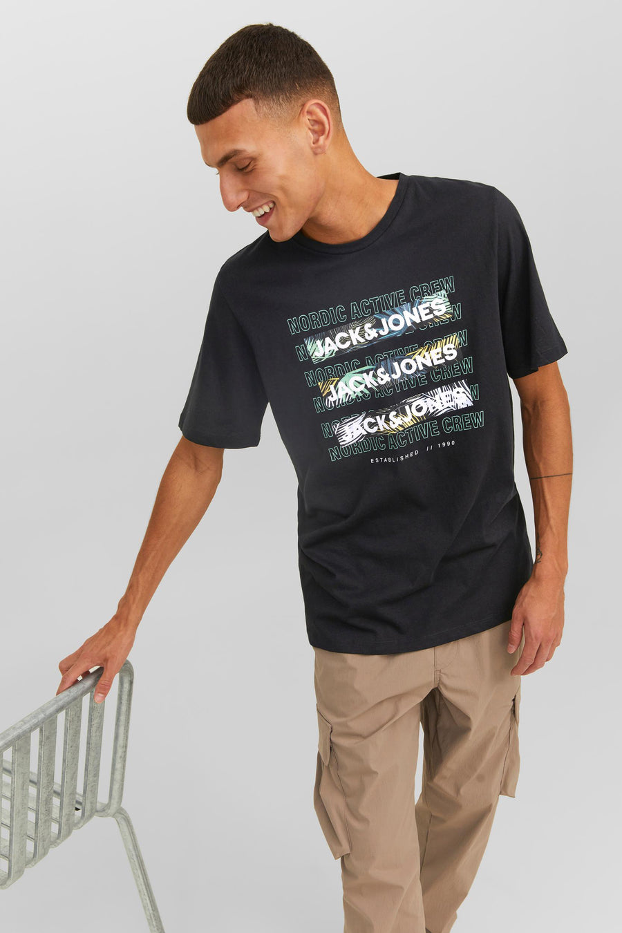 T-shirt - zwart