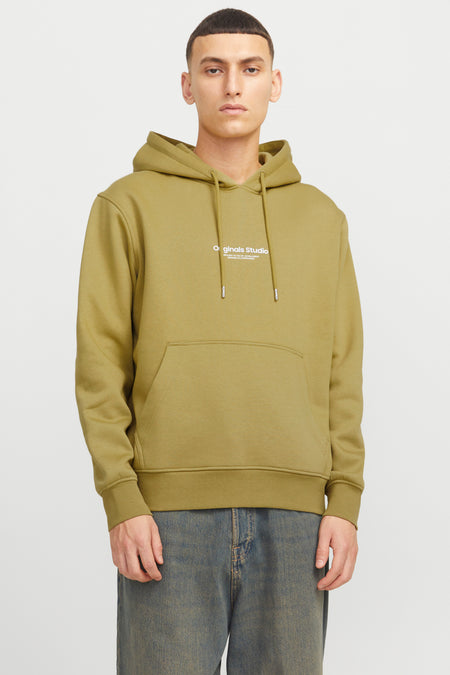 Sweat à capuche Vert - ORIGINALS BY JACK & JONES