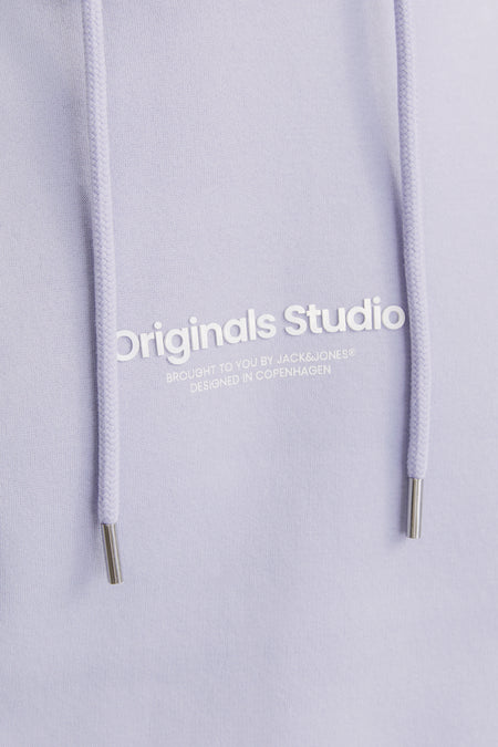 Sweat à capuche Mauve - ORIGINALS BY JACK & JONES