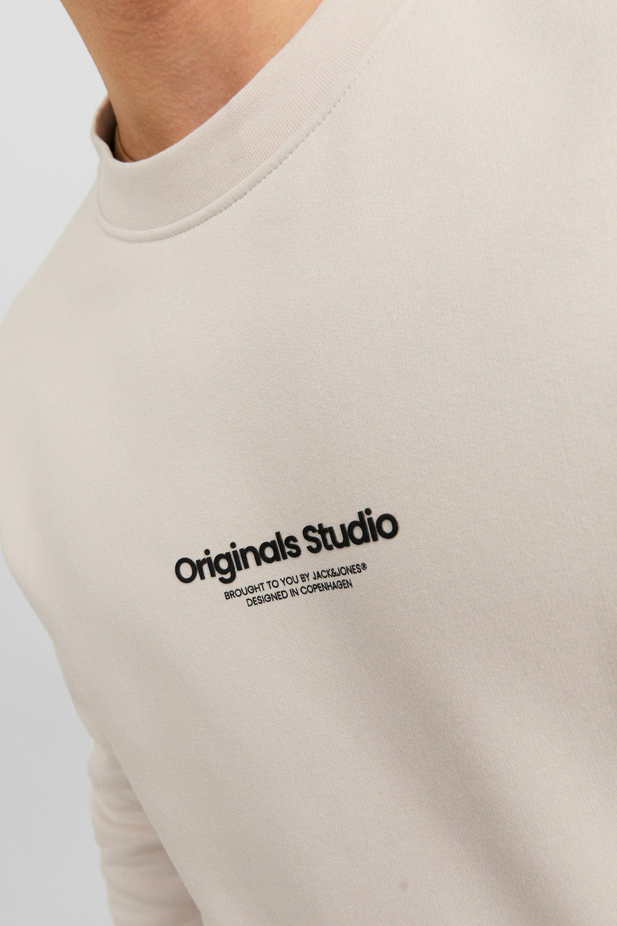 Sweat - ecru - ORIGINALS BY JACK & JONES