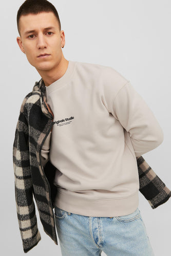 Sweat - ecru - ORIGINALS BY JACK & JONES