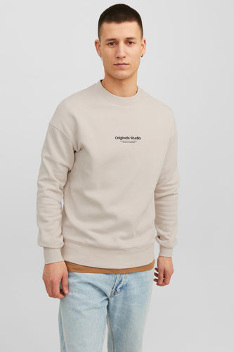 Sweat - ecru - ORIGINALS BY JACK & JONES