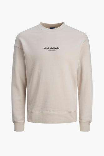 Sweat - ecru - ORIGINALS BY JACK & JONES